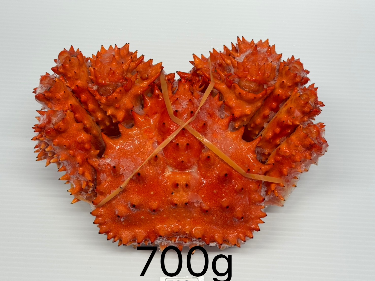 浜中産花咲ガニ 浜茹で急速冷凍（600g～700g）